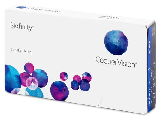 Cooper Vision Biofinity Lentillas Mensuales 3-6 Uds