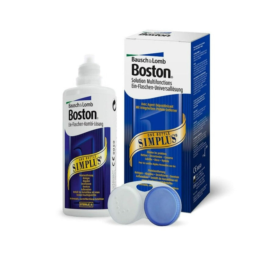 Bausch & Lomb Boston Simplus todo en uno duro para lentes de contacto solución 120 ml